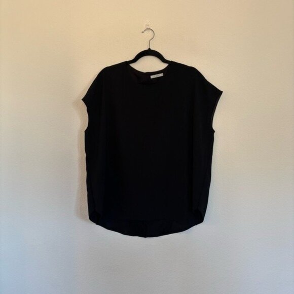 MM Lafleur Black Blouse Top Extra Large XL - Picture 3 of 8